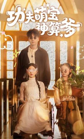 短剧《功夫萌宝神算爹》海报