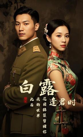 短剧《白露逢君时》海报