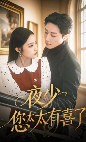 短剧《夜少，您太太有喜了》海报