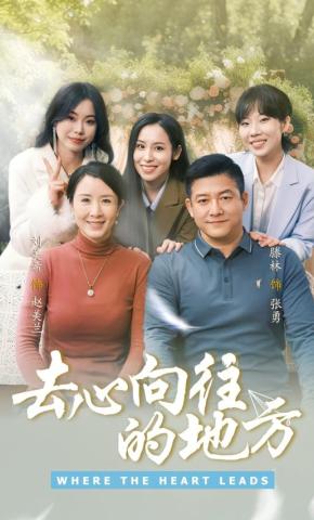 短剧《去心向往的地方》海报