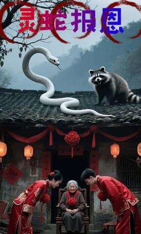 短剧灵蛇报恩海报