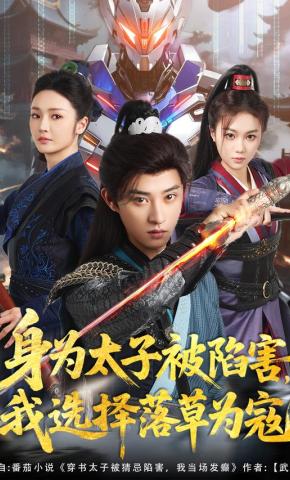 短剧《身为太子被陷害，我选择落草为寇》海报