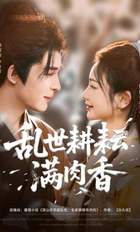 短剧《乱世耕耘满肉香》海报