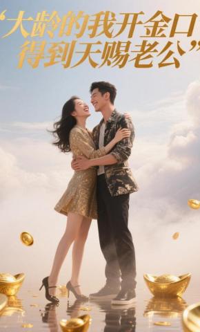 短剧《大龄的我开金口得到天赐老公》海报