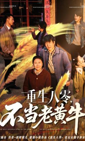 短剧《重生八零，不当老黄牛》海报