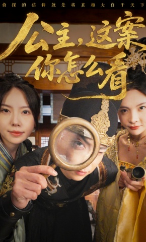 短剧《公主，这案你怎么看》海报