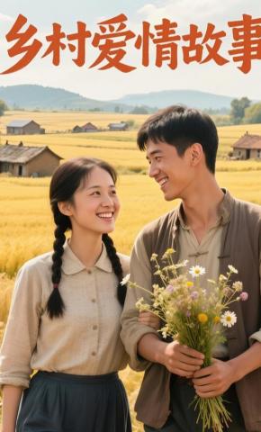 短剧乡村爱情故事海报