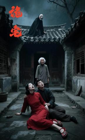 短剧《诡宅》海报