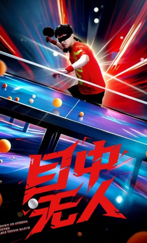 短剧《目中无人》海报