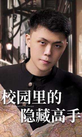 短剧《校园里的隐藏高手》海报