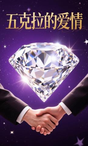 短剧《五克拉的爱情》海报