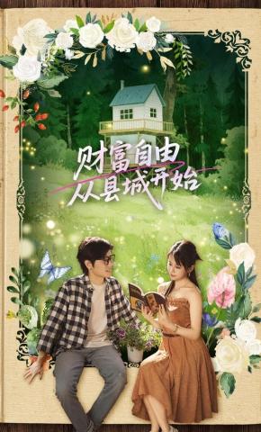 短剧财富自由从县城开始海报