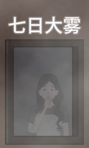 短剧《七日大雾》海报