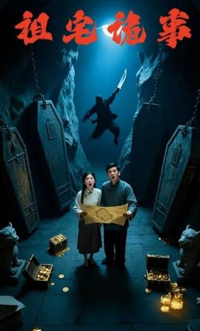 短剧祖宅诡事海报