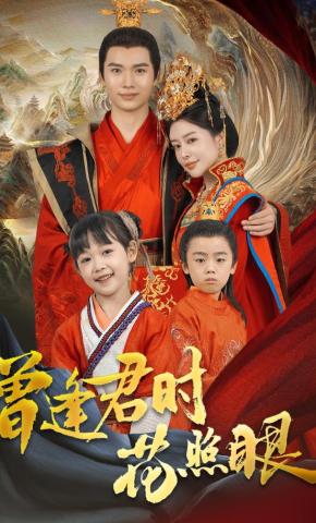 短剧《曾逢君时花照眼》海报