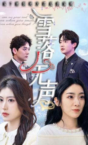 短剧《雪落无声》海报