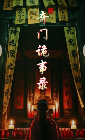 短剧《奇门诡事录》海报