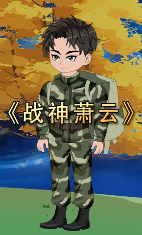 短剧《战神萧云》海报