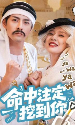 短剧《命中注定挖到你》海报