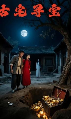 短剧古宅寻宝海报