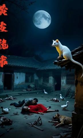 短剧《黄皮诡事》海报