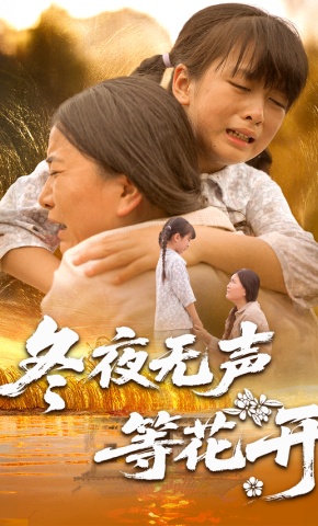 短剧《冬夜无声等花开》海报