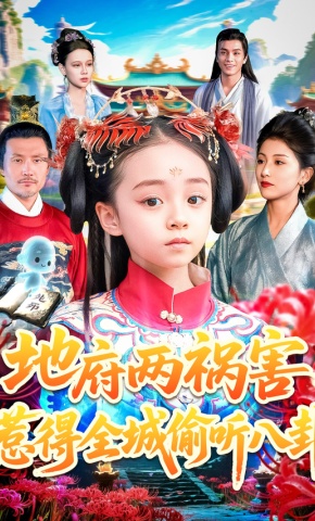 短剧《地府两祸害惹得全城偷听八卦》海报