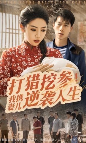 短剧《打猎挖参，我携妻儿逆袭人生》海报