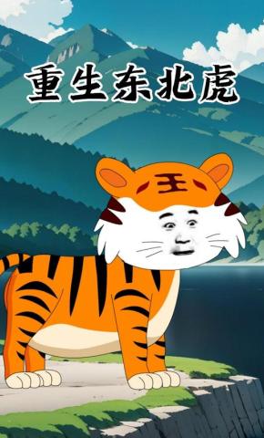 短剧《重生东北虎》海报
