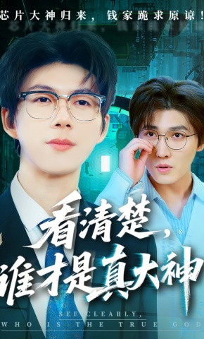 短剧《看清楚，谁才是真大神》海报