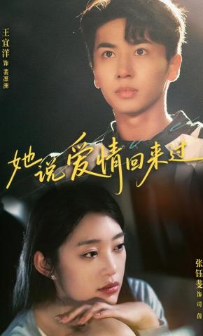 短剧《她说爱情回来过》海报