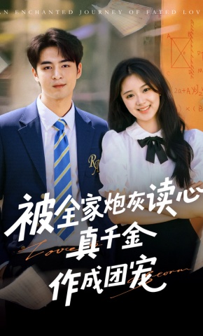 短剧《被全家炮灰读心，真千金作成团宠》海报