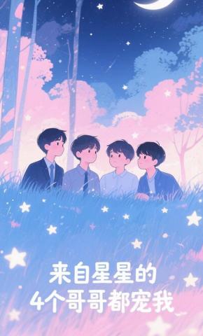 短剧来自星星的4个哥哥都宠我海报