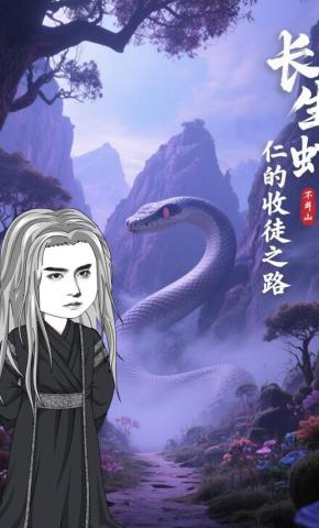 短剧《长生虾仁的收徒之路》海报