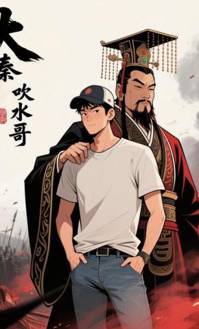 短剧《大秦吹水哥》海报