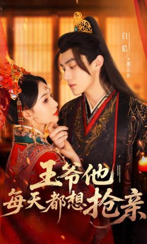 短剧《王爷他每天都想抢亲》海报