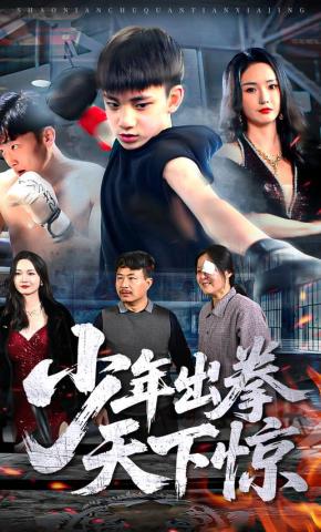 短剧《少年出拳天下惊》海报