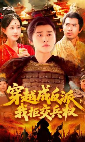 短剧《穿越成反派，我拒交兵权》海报
