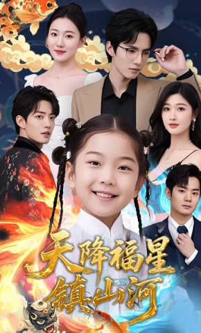 短剧《天降福星镇山河》海报