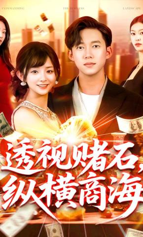 短剧《透视赌石，纵横商海》海报