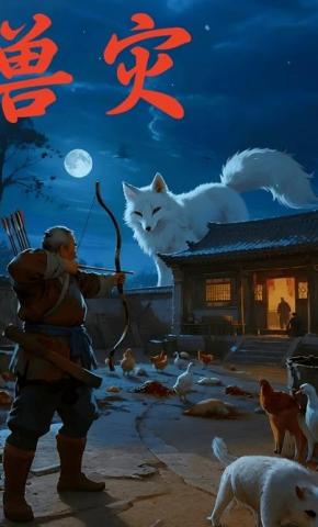 短剧《兽灾》海报