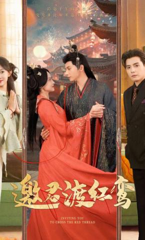 短剧《邀君渡红鸾》海报