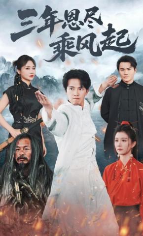 短剧《三年恩尽乘风起》海报