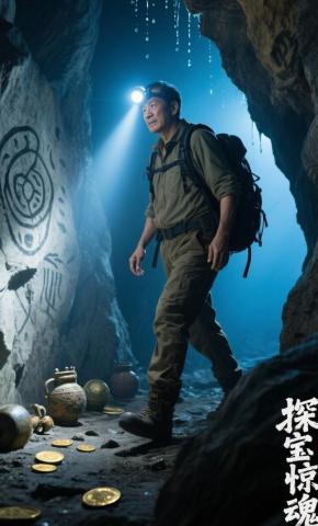 短剧《探宝惊魂》海报