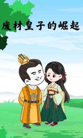 短剧《废材皇子的崛起》海报