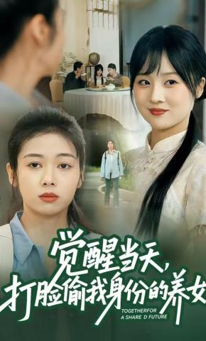 短剧《觉醒当天，打脸偷我身份的养女》海报