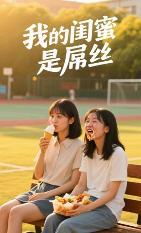 短剧我的闺蜜是屌丝海报