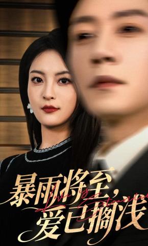 短剧《暴雨将至，爱已搁浅》海报