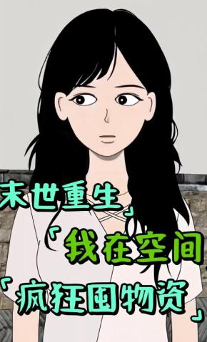 短剧《末世重生，我在空间疯狂囤物资》海报