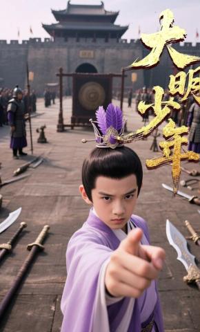 短剧《大明少年》海报